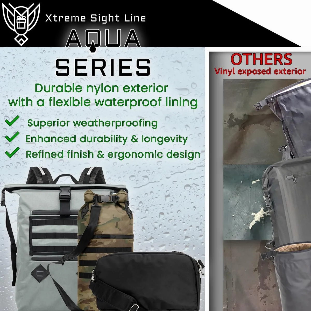 ~ AQUA RT ~ Large Water-Proof Faraday Backpack for Laptops, Tablets, and Mid-Size Electronics ~ Tracking/Hacking Defense ~ Stone