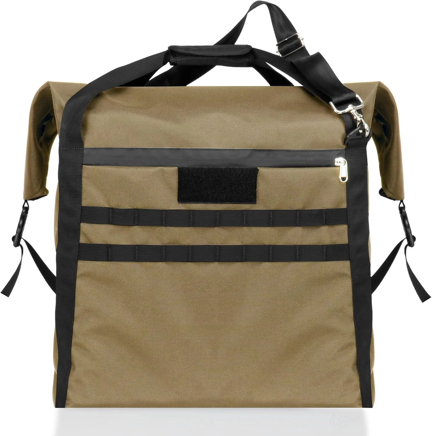 ~ G CUBƎ 50 Faraday Bag for Small to Medium Generators and Electronics ~ Protects Against EMP/CME/EMF/RF ~ Diamond Form Farday Lined Interior ~ Coyote Brown