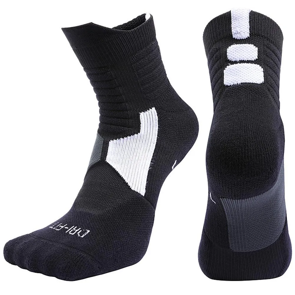 1 pair of unisex cotton running socks cycling socks breathable sports socks