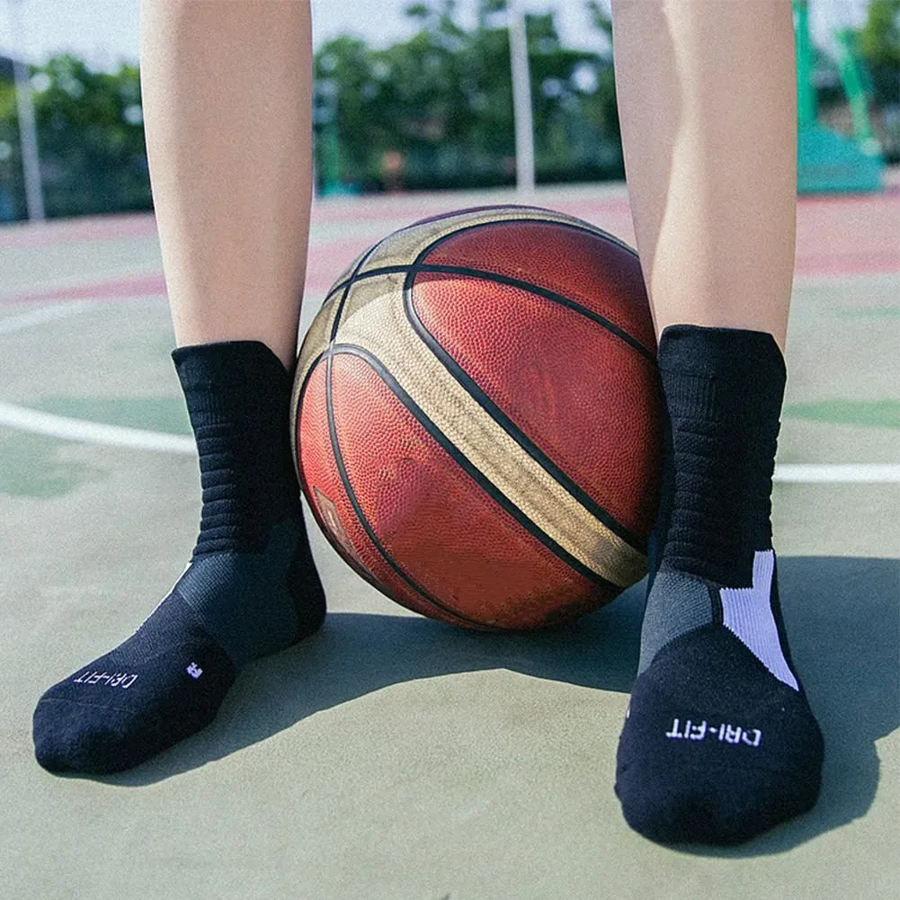 1 pair of unisex cotton running socks cycling socks breathable sports socks