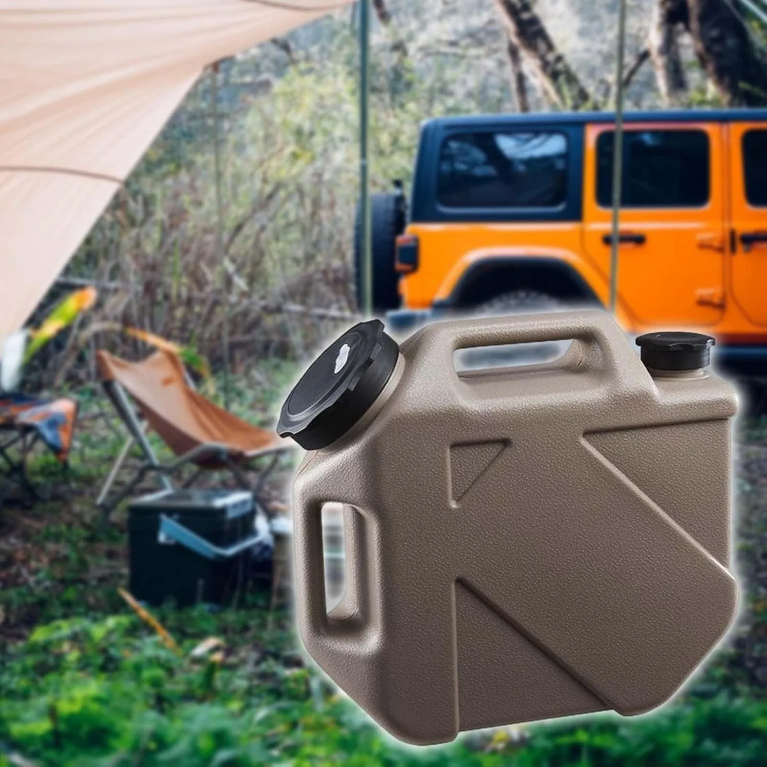 10L/2.64 Gallon Portable Water Storage Carrier Water Container Water Jug for Backpacking Tourism Picnic Hiking