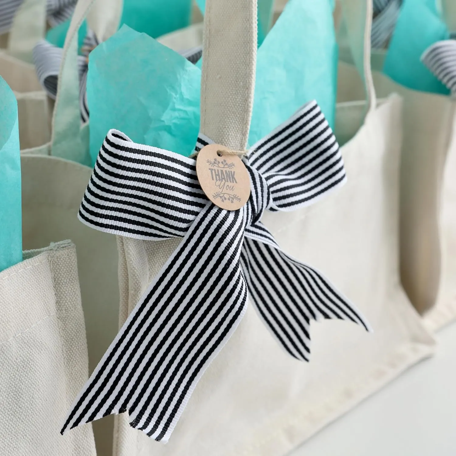 10" x 7" x 6" Small Canvas Tote Bags Personalized Mini Gift Bag DIY Crafts Blank ReuseableTote Bags Bulk