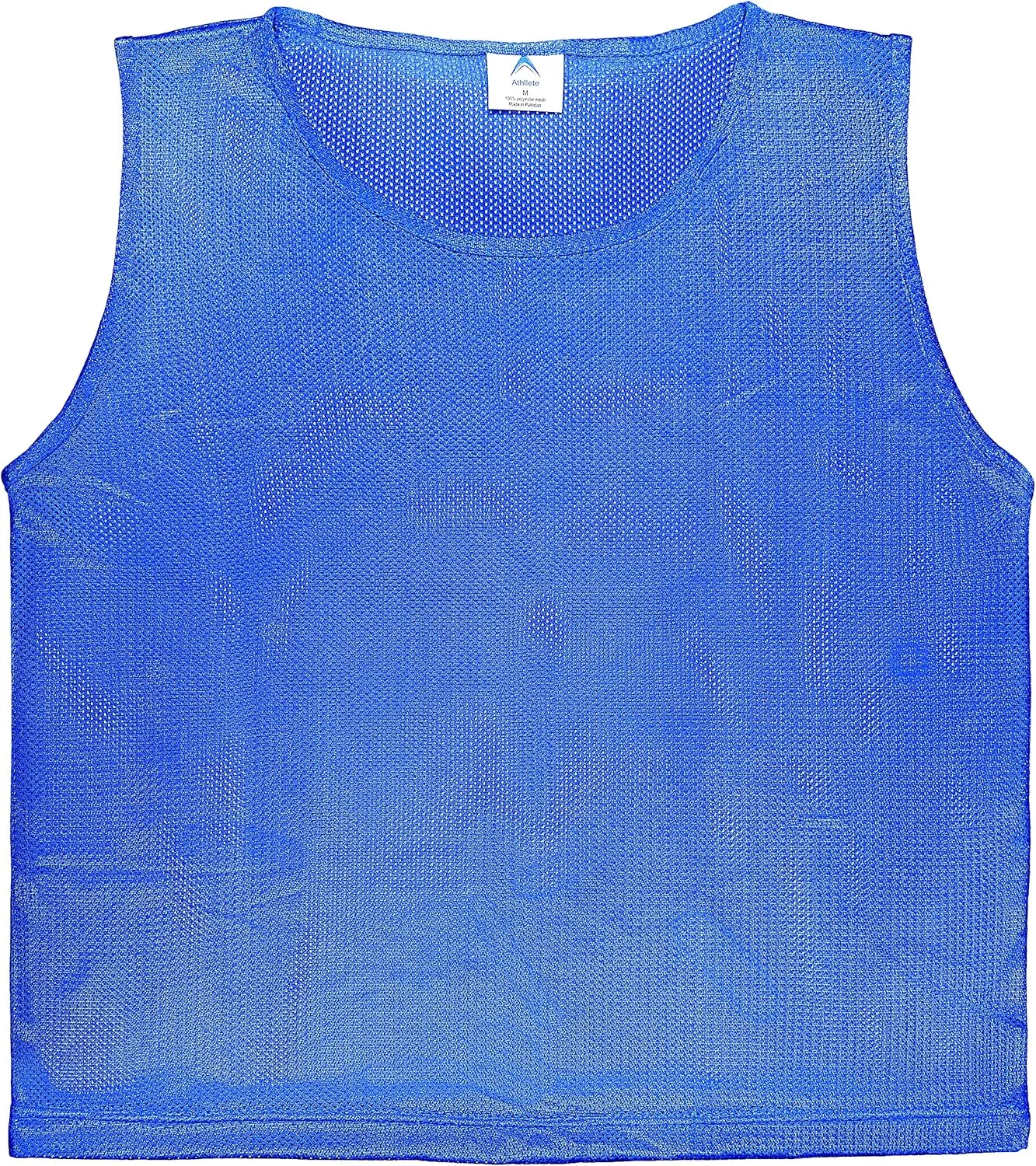 12 pcs Duramesh Pinnies/Scrimmage Vest - Kids Youth and Adult Pinnies, Numbered Penny Jerseys for Soccer