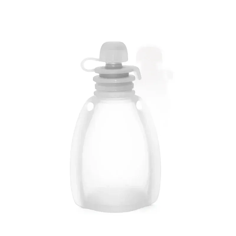 120ML BPA-Free Refillable Silicone Baby Food Bags
