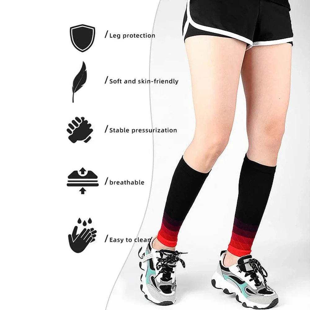 1Pair Calf Support Compression Sleeves Socks