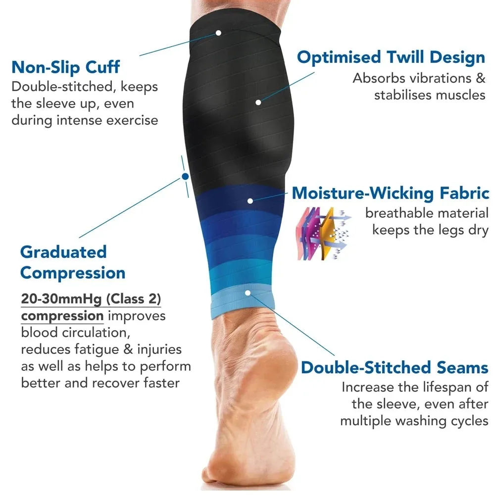 1Pair Calf Support Compression Sleeves Socks