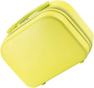1pc Cosmetic Case Toiletry Bag for Women Mini Travelling Case Cosmetics Storage Bag Miss Storage Box, Yellow, 31X27X15CM