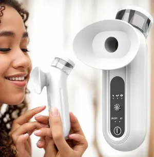 2 Nano Mist Sprayer, Rechargeable Handheld Eye Moisturizer and Soother, Steam Therapys Wand for Dry Eyes & Face Warm Compress Compress Relief Dry Eyes