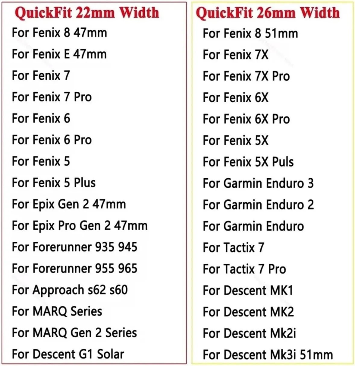22 26mm QuickFit Nylon woven Band For Garmin Fenix 8 47/51mm 7 7X 6 6X Pro 5X Plus Enduro 3 Breathable sports strap Accessories