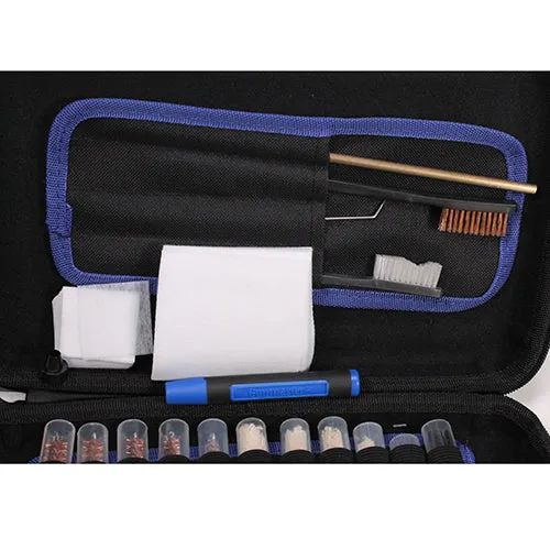 22pc Pistol Cleaning Kit: Soft Sided Case