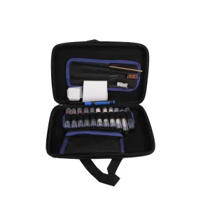 22pc Pistol Cleaning Kit: Soft Sided Case