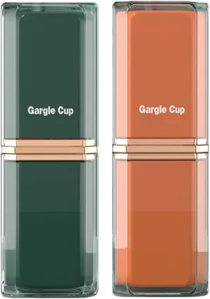 2PCS Travel Toothbrush Case Portable Toothbrush Holder Case Electric Toothbrush Holder for Toothpaste, Towels, Traveling, Camping, Business Trip and Daily Use (Green and Pink)