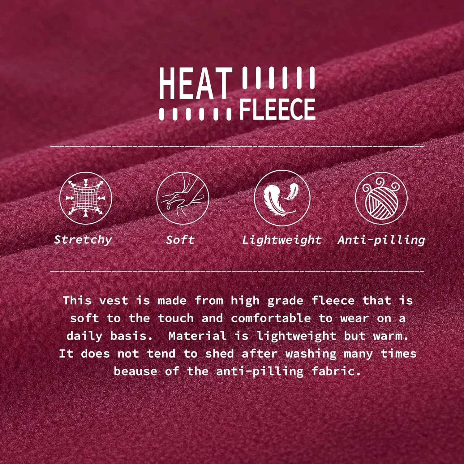 33,000ft Women's Lightweight Long Sleeve Fleece Pullover Jacket, Quarter Zip Top Warm Polar Sweatshirt with Zipper Pockets