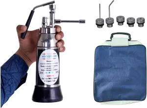 350ml Liquid Nitrogen Sprayer Mini Freeze Spray 5 Probe Freezes Heads, Empty Tank