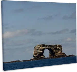 3dRose, Darwin Arch, Galapagos Islands, Ecuador - SA07 POX0845 - Pete Oxford, Museum Grade Canvas Wrap 14x11
