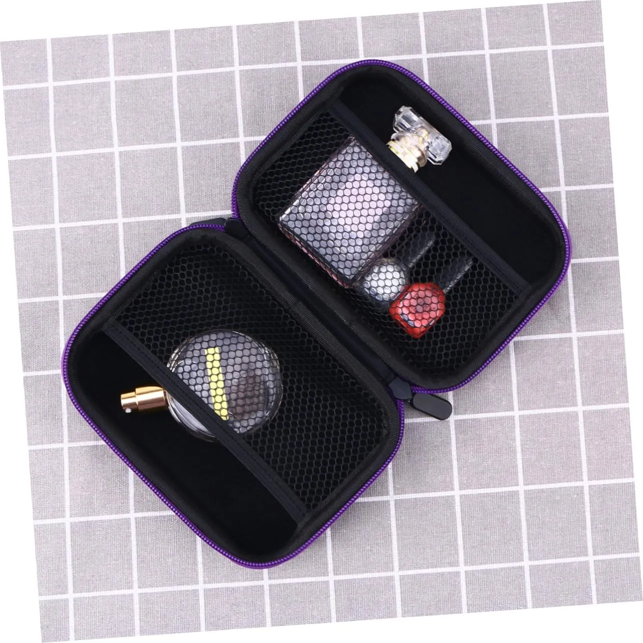 3pcs Essential Oil Bag Storage Bag Miss Storage Box Multicolor, Purplex3pcs, mediumx3pcs