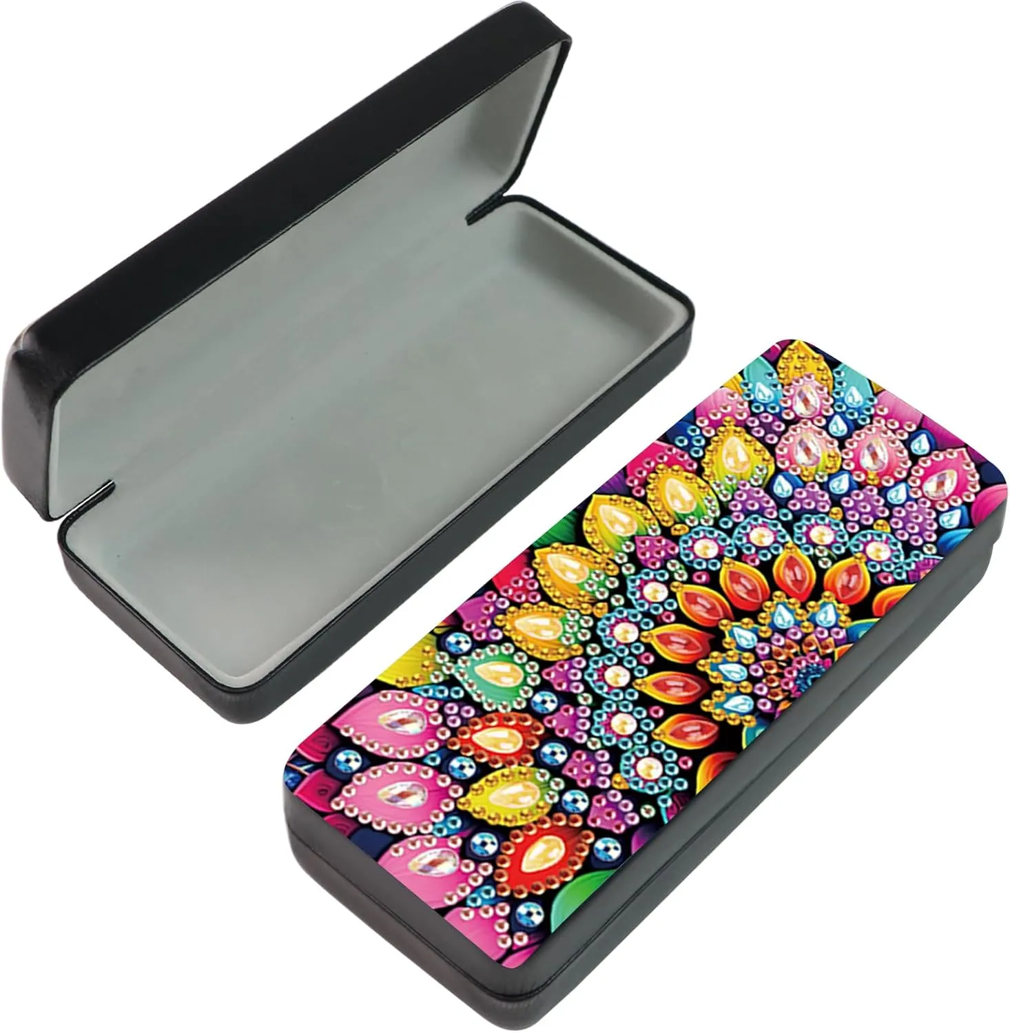 5D Diamond Art Painting Eye Glass Case Glasses Storage Box