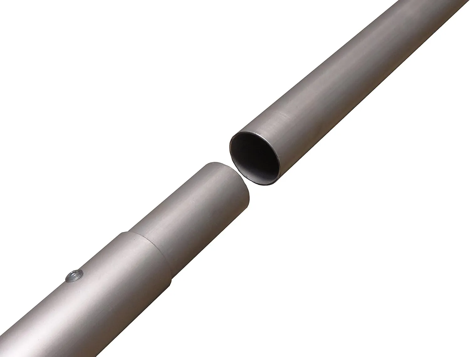 8 Foot Tall Fixed Height Portable Pipe and Drape Backdrop Kit 8ft x 10ft (No Drapes)