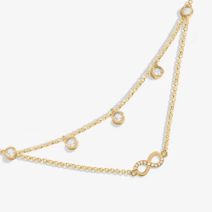 A Little's & Co. Lumia Infinity Necklace