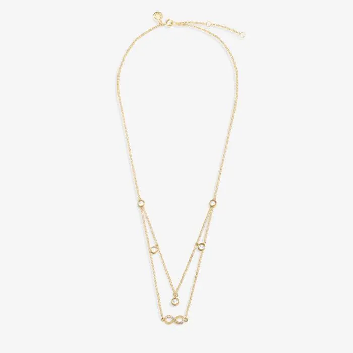 A Little's & Co. Lumia Infinity Necklace