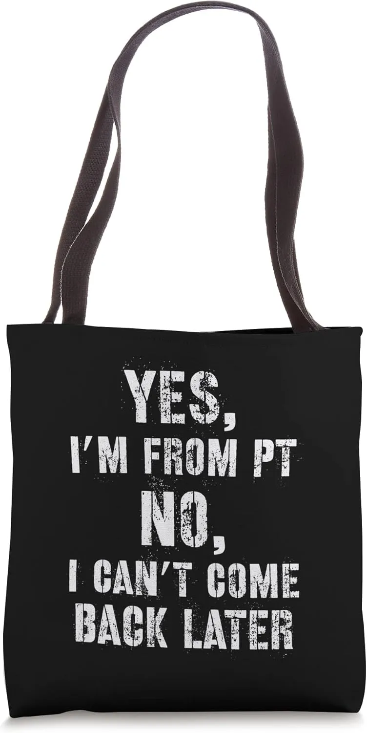 Acute Care Physical Therapy Inpatient Rehab Tech Hospital PT Tote Bag