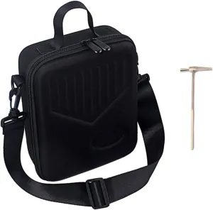 Alasum Portable Kalimba Thumb Piano Storage Bag Black Case Bag Padded Strap Carry Case