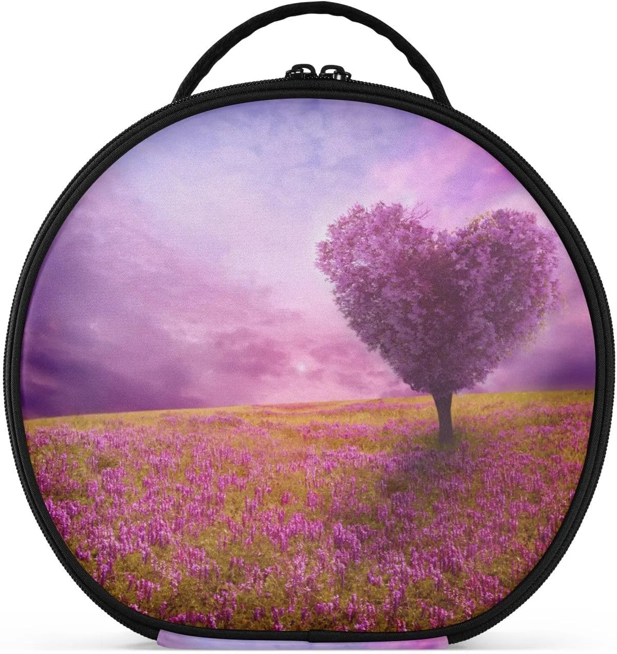 ALAZA Tree of Love Travel Cosmetic Organizer Make up Organizer Toiletry Bag