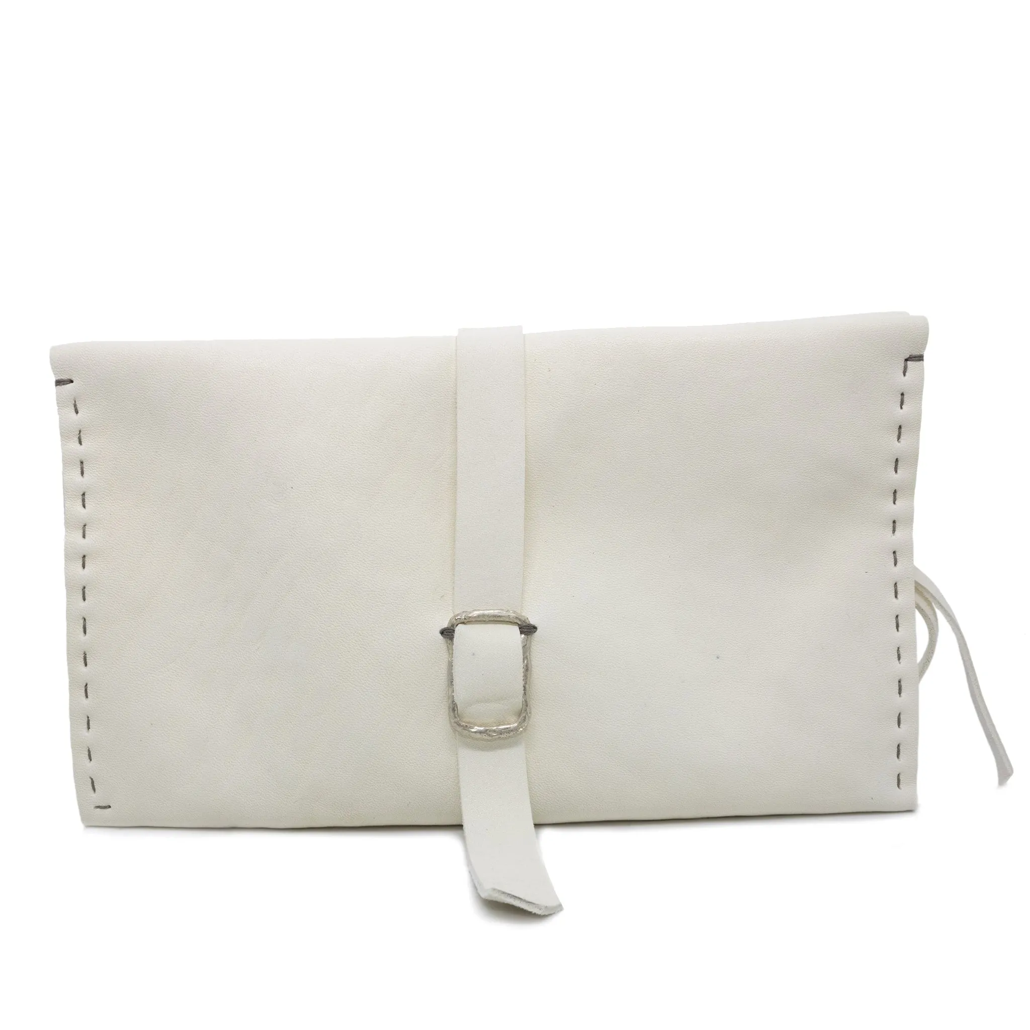 albino culatta leather long wallet