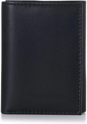 Alpine Swiss Mens Wallet Trifold Bifold Billfolds to choose from Genuine Leather Comes in Gift Bag