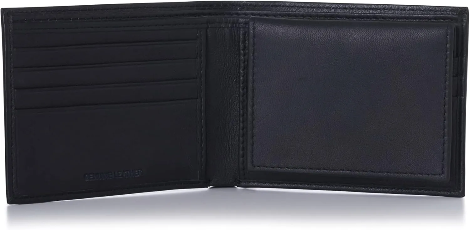 Alpine Swiss Mens Wallet Trifold Bifold Billfolds to choose from Genuine Leather Comes in Gift Bag