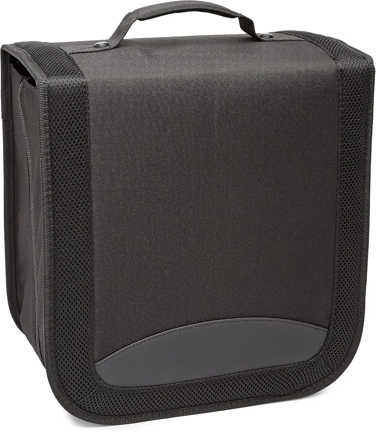 Amazon Basics Polyester CD/DVD Portable Storage Binder, 400-capacity, Black