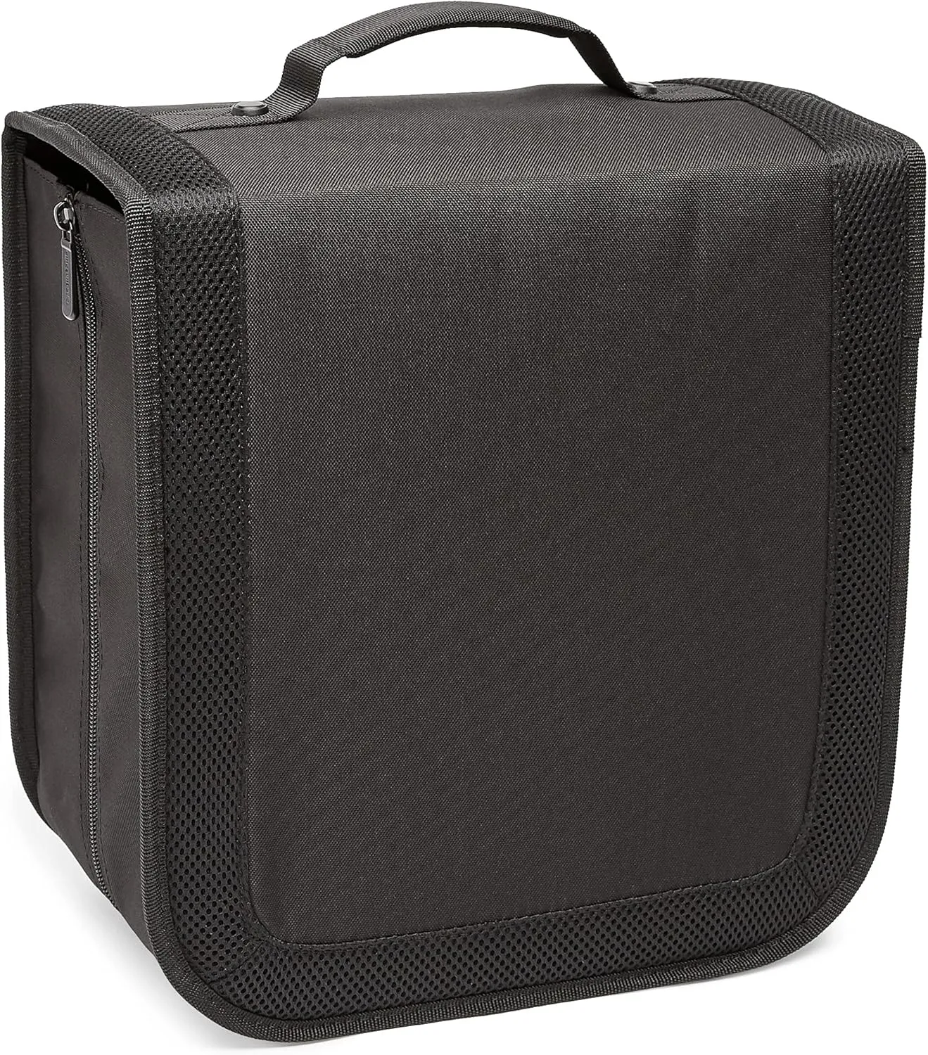Amazon Basics Polyester CD/DVD Portable Storage Binder, 400-capacity, Black