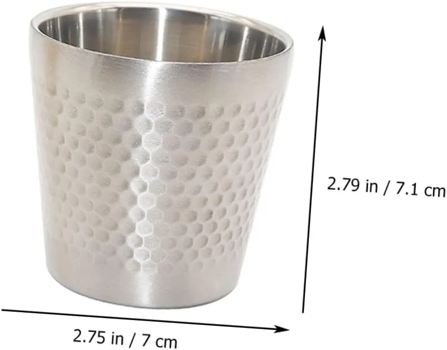 Angoily 3pcs Stainless Steel Shaving Bowl for Men Foaming Vessel Rustproof Design for Shaving Soap Mixing Convenient for Easy Storage