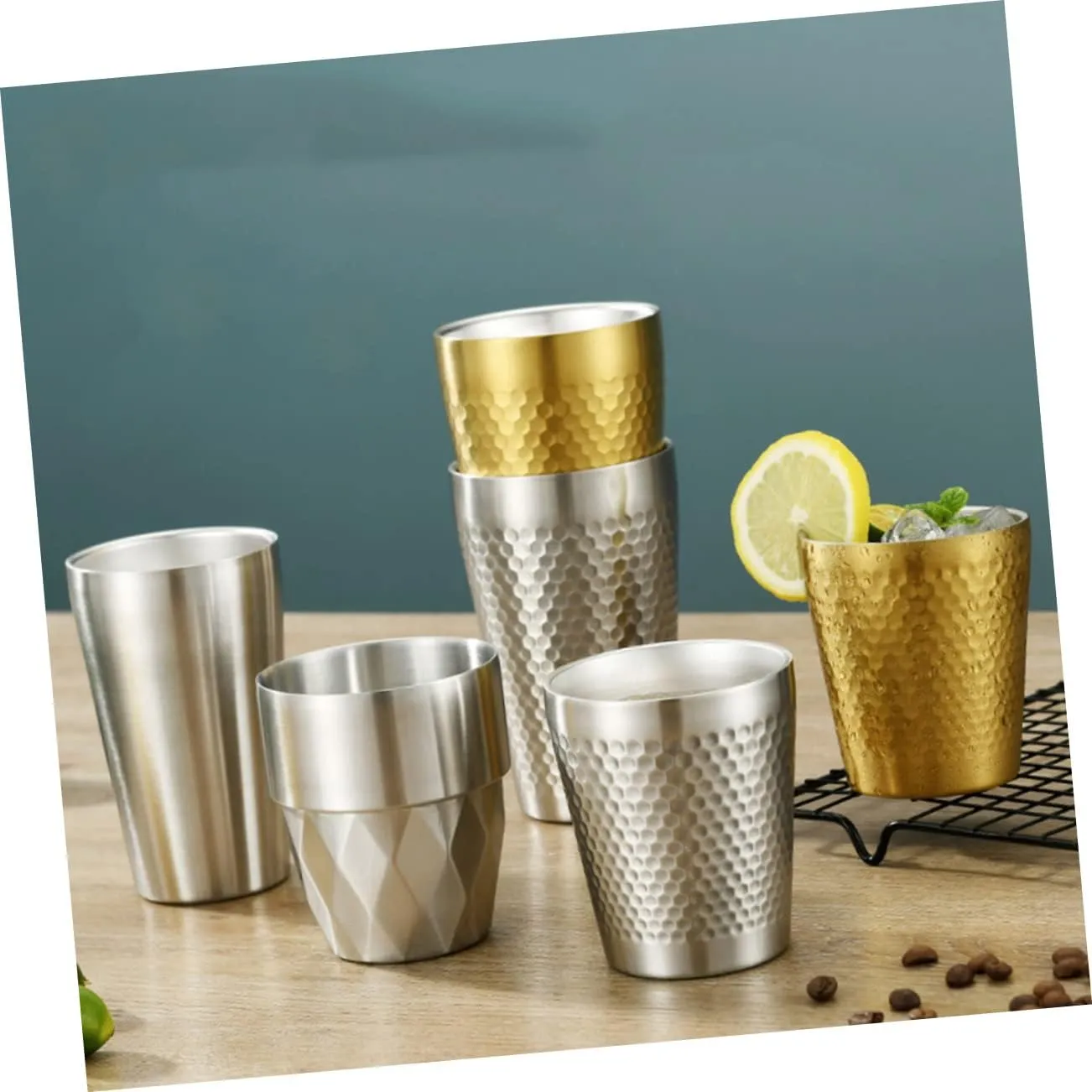 Angoily 3pcs Stainless Steel Shaving Bowl for Men Foaming Vessel Rustproof Design for Shaving Soap Mixing Convenient for Easy Storage
