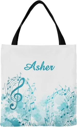 Animal Personalized Canvas Tote Bags, Reusable Bags for Shopping,Travel,School Handbag Gift