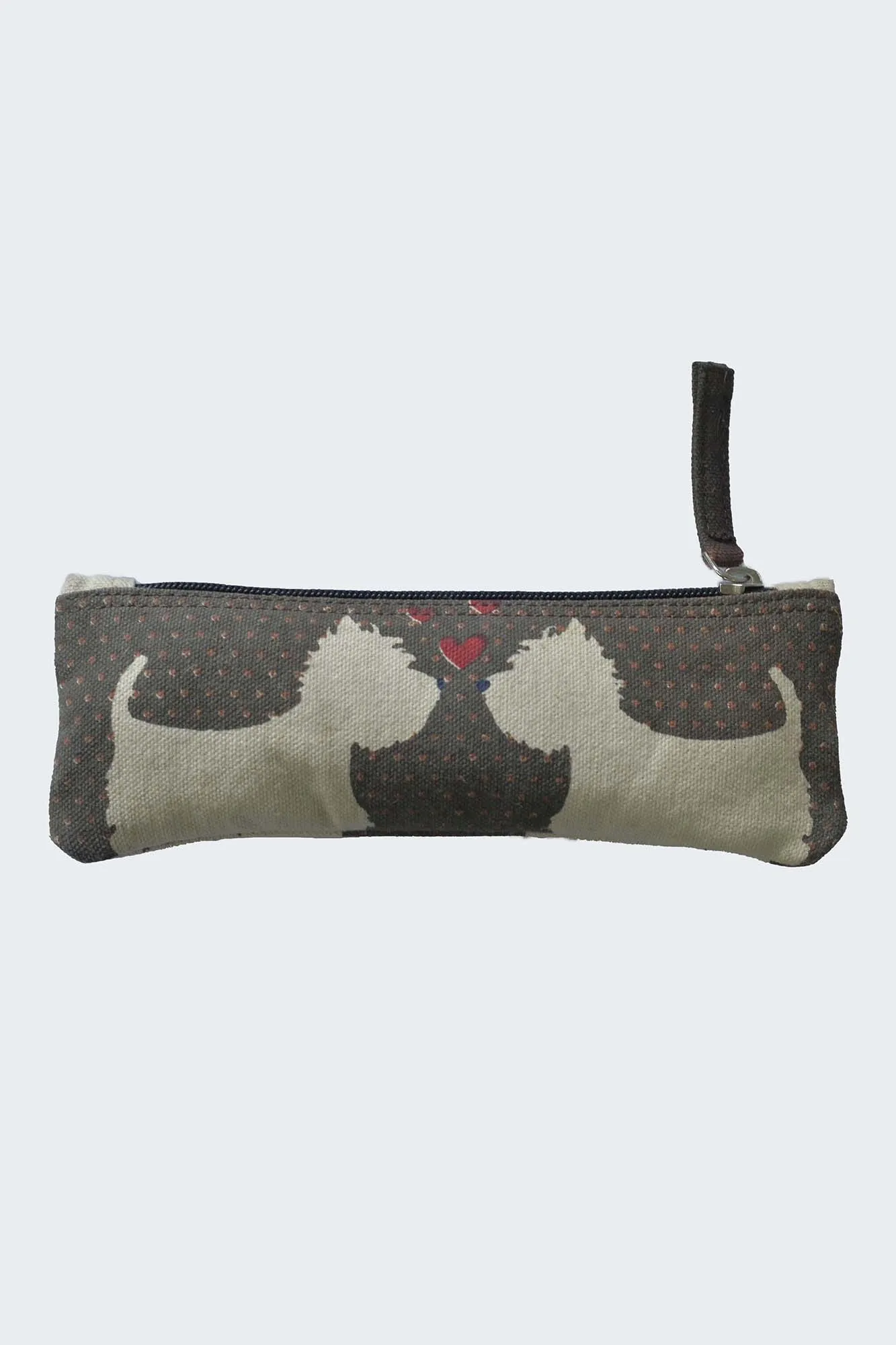 Animal Print Pencil Pouch/Case- Dog