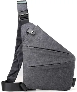 Anti Theft Travel Bag,Waterproof Sling Chest Bag, Crossbody Multi Pockets Shoulder Bag for Men Women