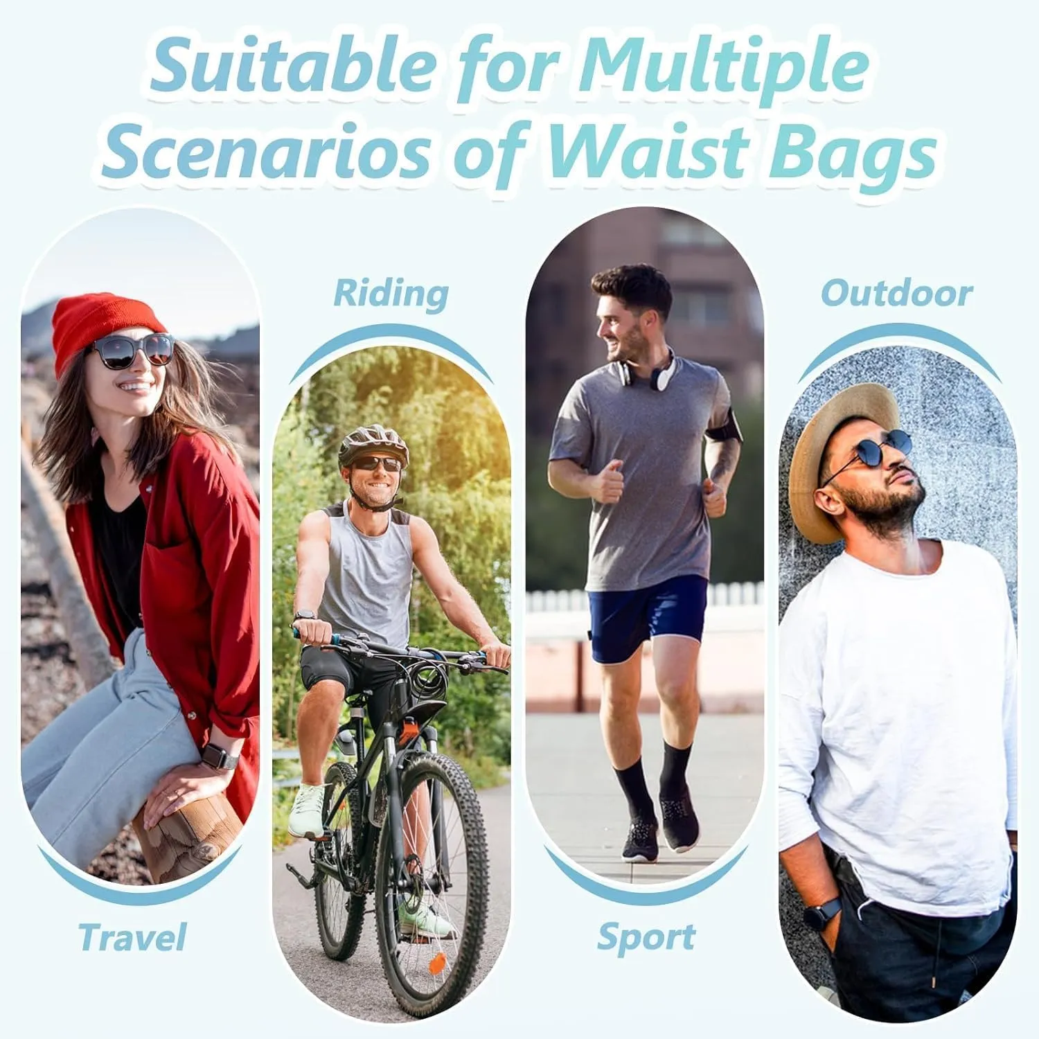 Anti Theft Travel Bag,Waterproof Sling Chest Bag, Crossbody Multi Pockets Shoulder Bag for Men Women