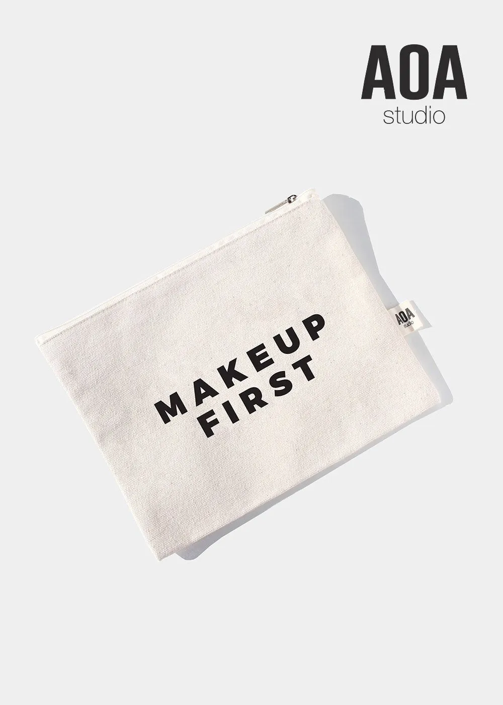 AOA Canvas Pouch - Makeup First