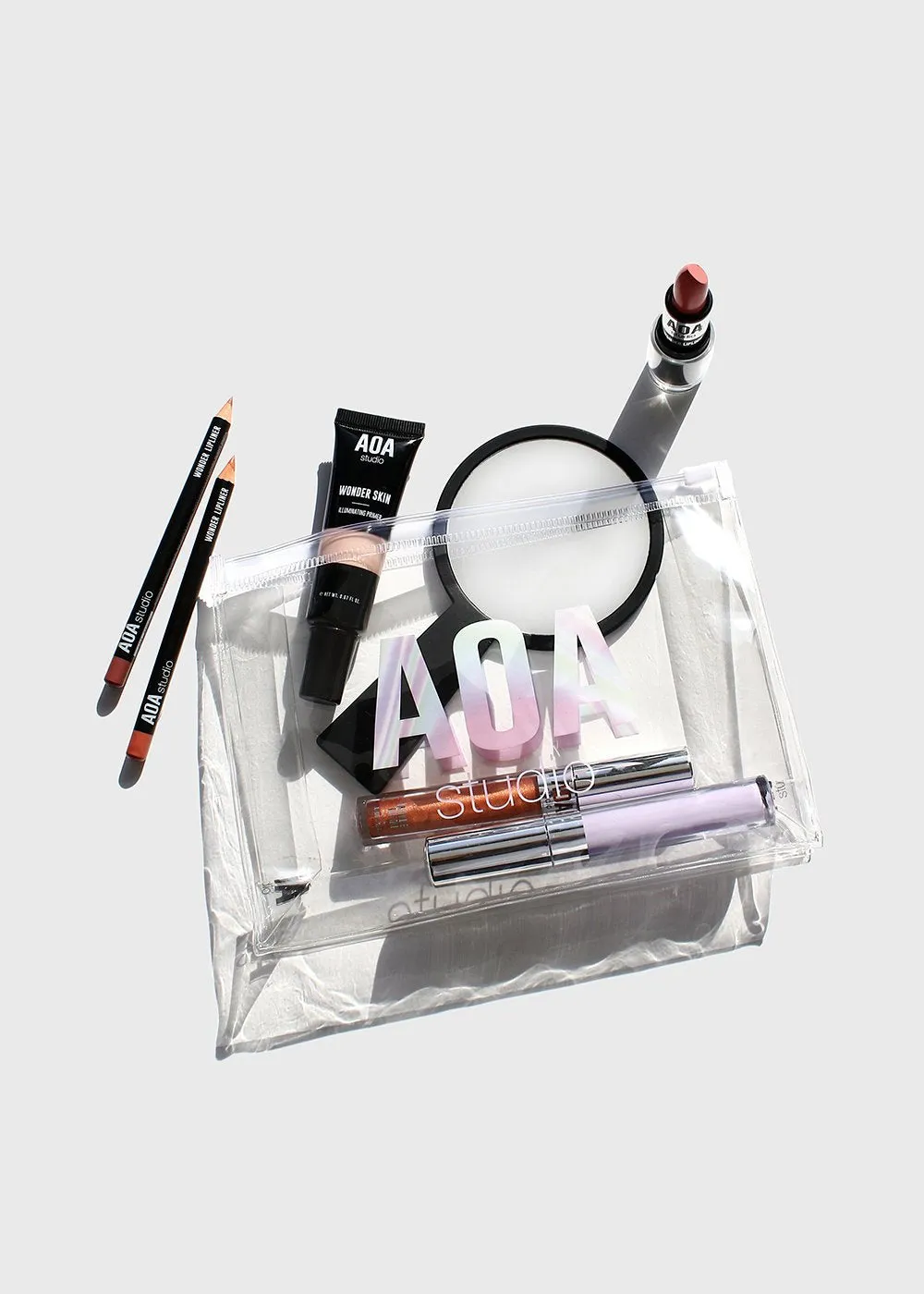 AOA Clear Makeup Pouch - AOA