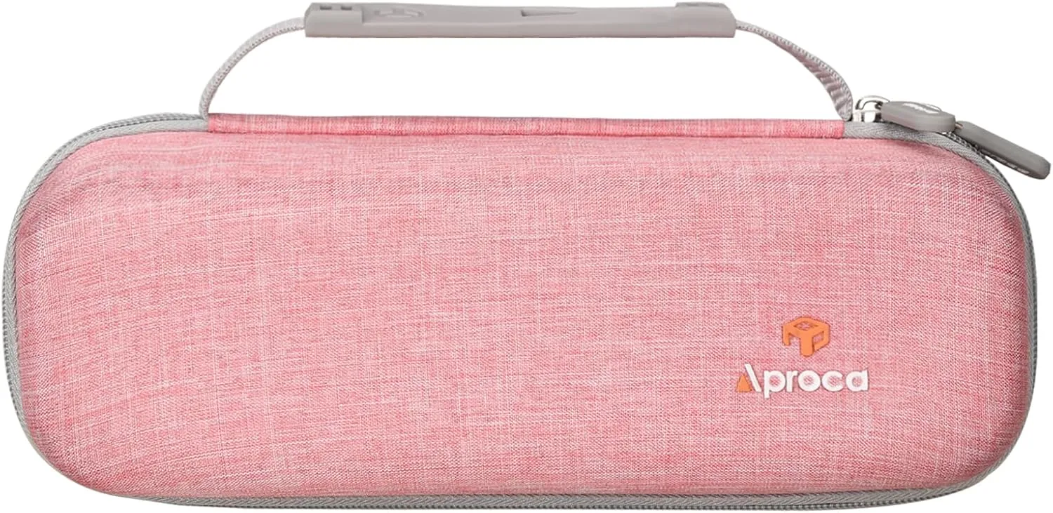 Aproca Pink Hard Storage Portable Case, for JADENS Wireless Portable Printer/MUNBYN Portable Printer ITP01 and Accessories