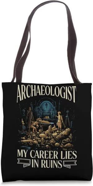 Archaeology Anthropology Fossil Bones Prehistoric Tote Bag