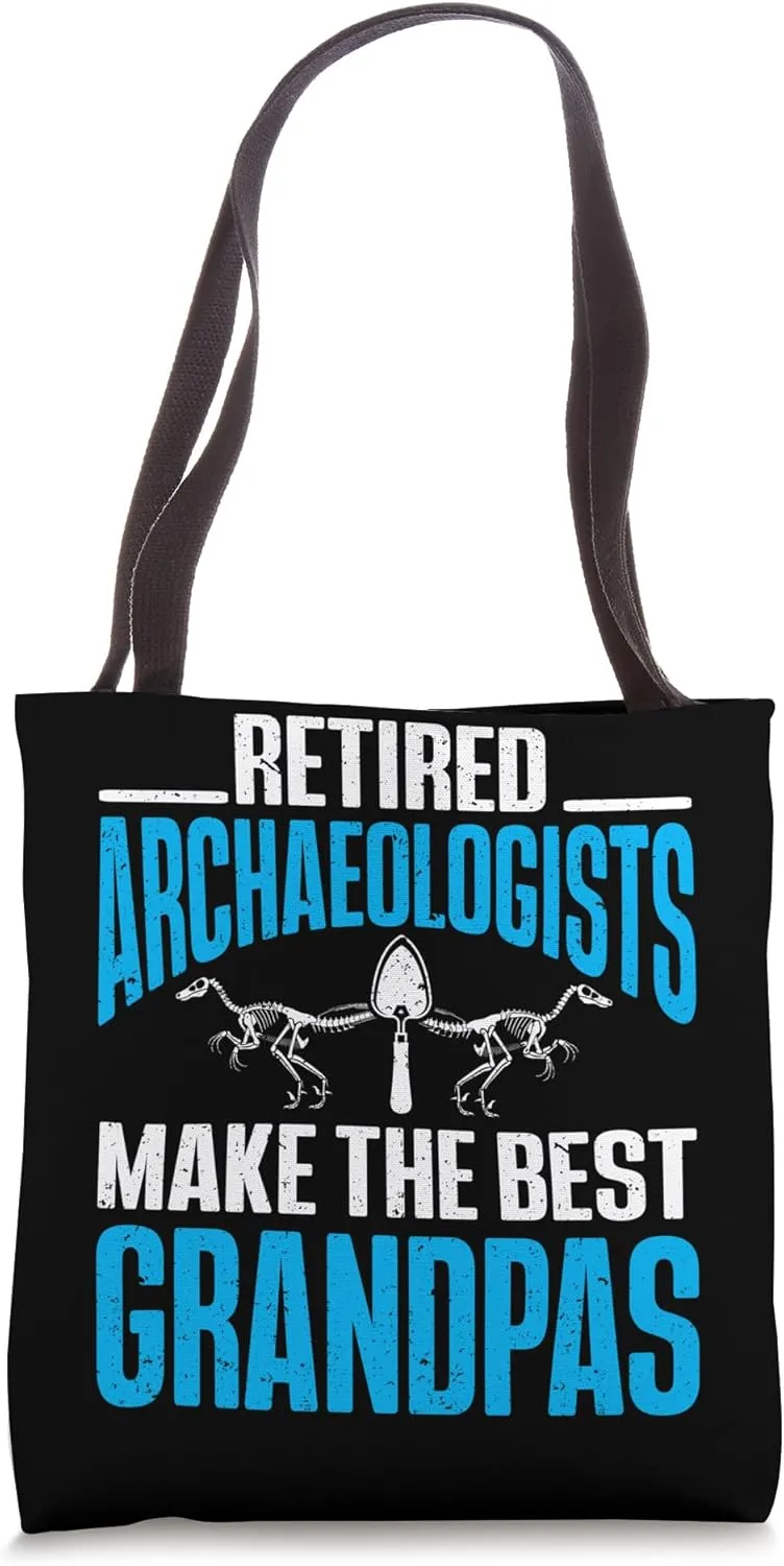 Archaeology Retired Archaeologist Make The Best Grandpas Tote Bag