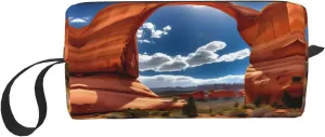 Arches National Park-standard print Travel Cosmetic Bag Gifts for Women Portable Make Up Bags for Women Mother Sister