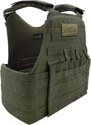 AYIN MOLLE Breathable Outdoor Vest with Hook and Loop attachment points