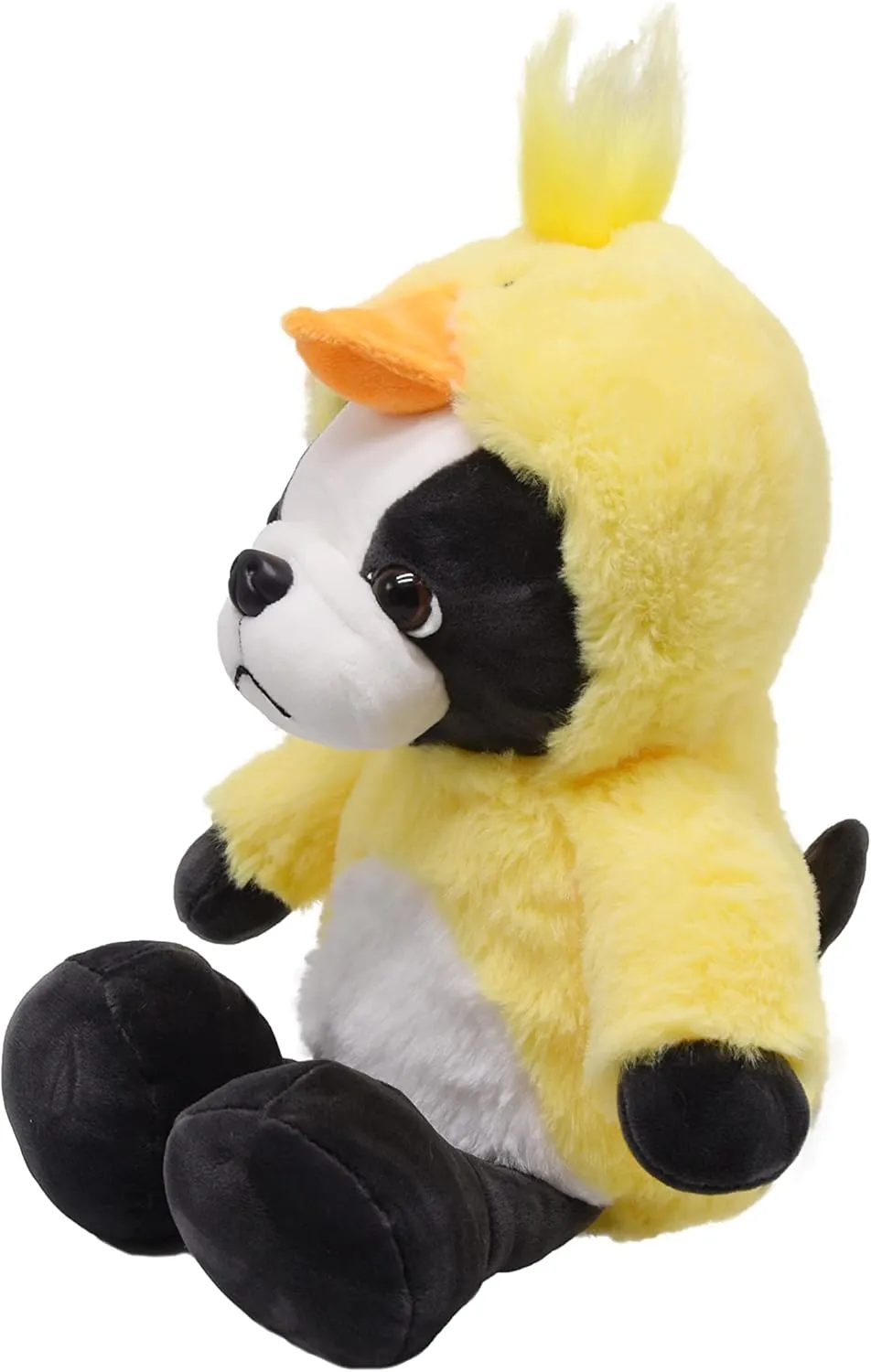 BABOLI Cuddly French Bulldog Stuffed Animals Soft Toys with Adorable Duck-Style Costumes Super Cute Bulldog Plush Animal for Birthday Gifts or Party Supplies Good Choice for Children 10 Inch