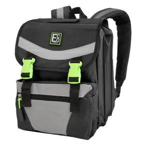 Backpack with 3 Comparments and Lunch Box Holder