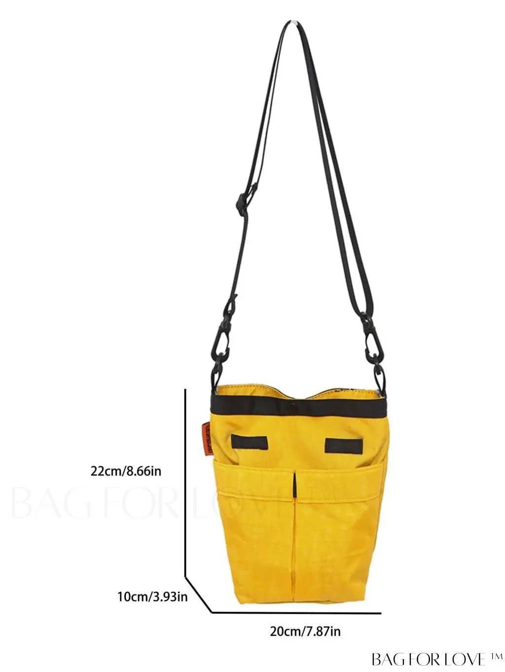 BagForLove - Chic Mini Shoulder Bag with Stylish Contrast Trim