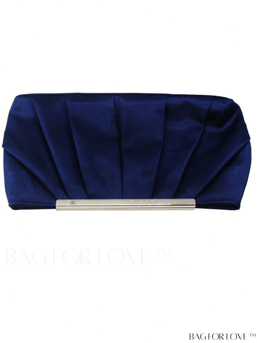 BagForLove - Minimalist PU Ruched Black Bag
