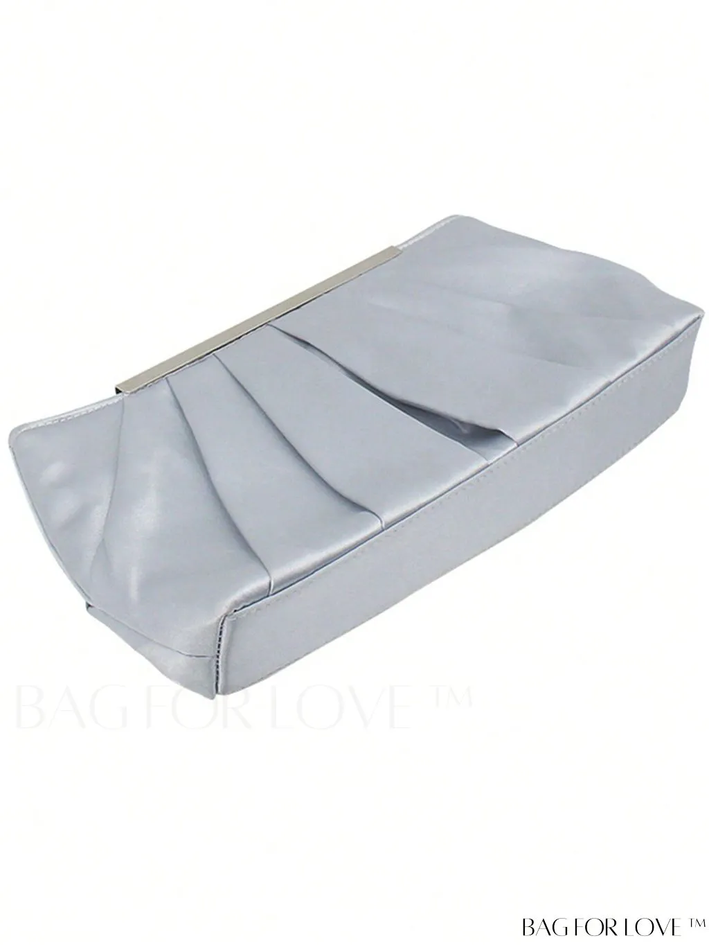 BagForLove - Minimalist PU Ruched Black Bag